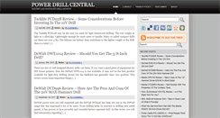 Desktop Screenshot of powerdrillcentral.com