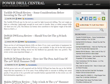 Tablet Screenshot of powerdrillcentral.com